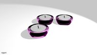 candle3d model