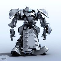 Robot 073d model