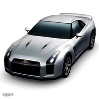 Nissan GT-R Multi Color3d model