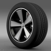 E Bugster Concept 2012 wheel3d model