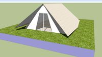 Simple, Lo poly Tent