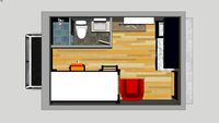 Smart-e Modular Flat with furniture