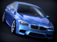BMW M5 20123d model