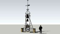 Reloj Campanario del Ayuntamiento de Benavente. Zamora