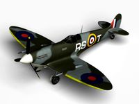 Supermarine Spitfire Mk V3d model