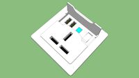 PROMARK DUAL USB PORTS WALL SOCKET SWITCH SOCKET CHARGER OUTLET