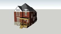 1905 Single Family Brick Home - 444 Horton St. Detroit, MI