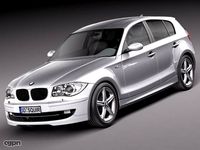 BMW 1 5-door 20083d model