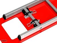 Alu ladder with vehicle mounting3d model