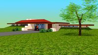 FLlW Co-op Home 1942 (inspired)