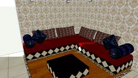 Bhartiya Baithak, Low Seating, Sofa, Center Table