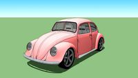 Volkswagen Beetle (Pink/Rosa)