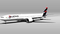 LATAM Brasil (PT-MUA) - Boeing 777-32W(ER) (2018)
