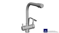 Deante Aster - BCA 065M - Bateria zlewozmywakowa z podłączeniem do filtra wody - Sink mixer with water filter connection