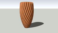 Agora Solis Planter Tall by Quick Crete Products.