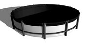 Tanque de Vinil para aquicultura de 20.000 l