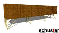 Bar Ladrilho 3000X425X850H