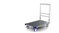 Carro Plataforma em aço inox Palmetal - Stainless Steel Transport Car