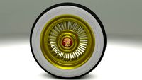 Cadillac Wheel 3D Model