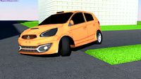 Mitsubishi Mirage Tuned MSPhysics