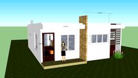Casa moderna model Anoia de 69m2