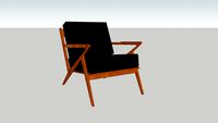 Soto Concave Arm Chair