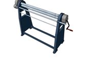 manual sheet metal rolling machine