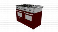 Fogao Bertazzoni PRO 120 6G MFE D VIT
