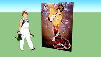Quadro decorativo japonesa