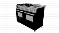 Fogao Bertazzoni PRO 120 6G MFE D NET