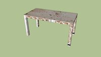 78041 Table Taberna White