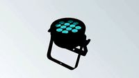 Slim PAR up light (even smaller file size)