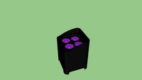 LED uplight Freedom Par Quad Hex