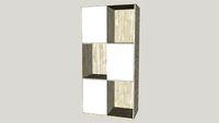 Wooden bedroom cabinet