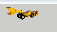 LHD Caterpillar mining 1700 G