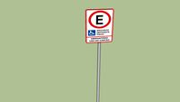 Placa estacione