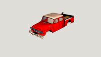 1965 international Harvester D1200 crew cab Travelette