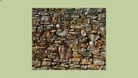 KOMAR Wallpaper Stone Wall