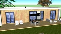 Moderna vivenda de 50m2 i 2 habitacions Model Legend