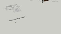 3D window frame , frame , window , wall , door R.West