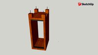 4U Under Desk Rack Mount