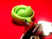 gyroscopic keyring by gianfranco