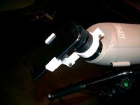 Digiscope mount for smartphone by Glyn