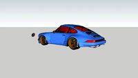Porsche 911 RWB RAUH-Welt Begriff 86's with Classic Deep Dish Linea Corse RSR Gold/Black