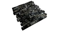 MOSAICO 20 XQT MARMORE MARROM IMPERADOR - PIETRE COLORATE