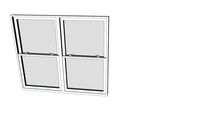 Window Vynil Clad Double hung
