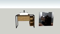 Meuble vasque SIMAS collection Frame