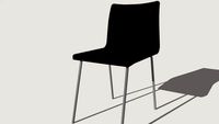 Design walnut chair - ESPERA design chair