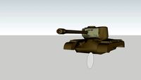 M26 Pershing Lowpoly (BODY)