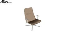 Alias 818 Slim lounge high T braccioli Chair